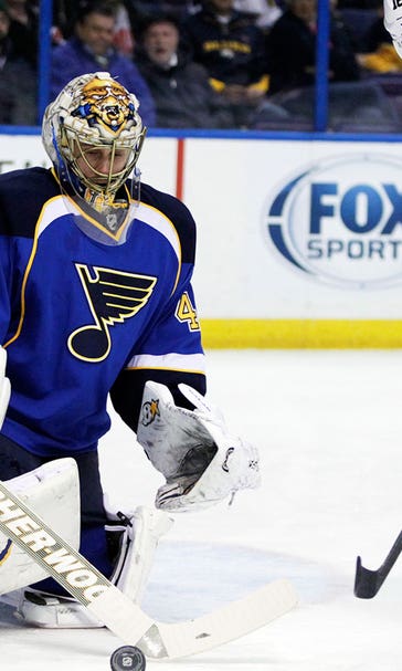 Halak proves unbeatable in net as Blues shut out Devils